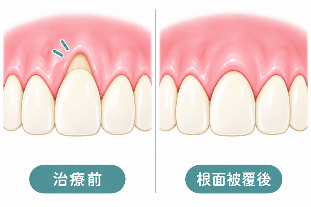 根面被覆術