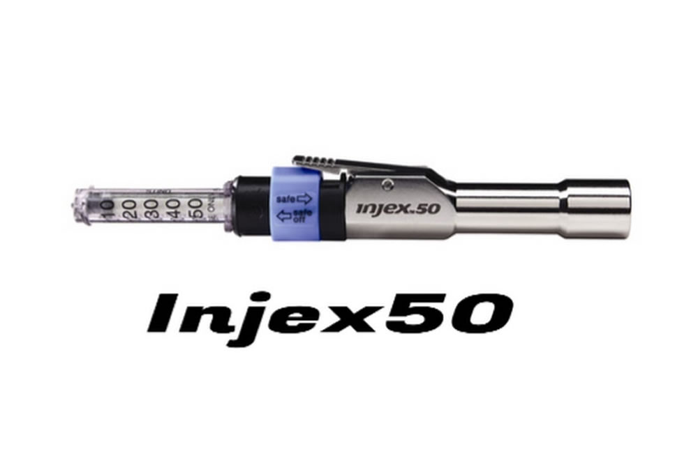 針なしジェット注射システム「Injex50」